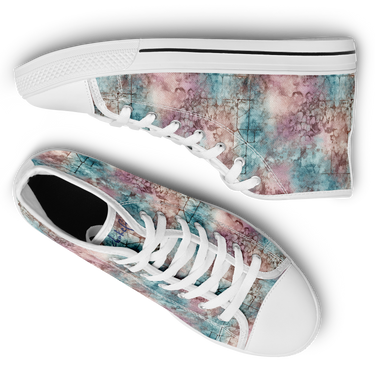 Chokefish™ Urban Peak Retro High Tops-Acid-Wash-003
